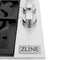 ZLINE RCBR30PBT Gas Cooktops Zline 30" Gas Cooktop With 4 Gas Brass Burners And Black Porcelain Top (Rc-Br-30-Pbt) – Studio Shot