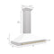 ZLINE KB4SNZWM48G Ducted Mount Hoods Gold Accents – Detail Close-up