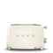 SMEG TSF01CRUS Small Appliances Glossy Cream Front View