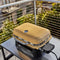 weber-91280901-lumin-compact-electric-grill-golden-yellow – Angle View