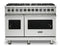 Viking VDR5488BSSLP Professional Ranges Stainless Steel Front View