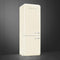 Smeg FAB38ULCR Compact Refrigerators Glossy Cream – Appliance Image