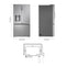 LG LRRXC2606S French Door Refrigerators Stainless Steel – Official Product Photo