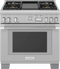 THERMADOR PRG364WDG Professional Ranges Stainless Steel Front View