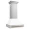ZLINE 8654STZWM30CB Ducted Mount Hoods Champagne Bronze Front View