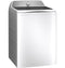 GE Appliances PTW600BSRWS Top Load Washers White On White With Silver Backsplash – Appliance Image
