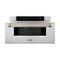 ZLINE MWDZ30G Built-In Microwaves Gold Front View