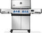 Napoleon P500VXRSIBNSS Natural Gas BBQs Stainless Steel Front View