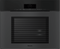 Miele DGC7880XOBM Single Wall Ovens Obsidian Black Matte Front View