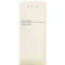 Smeg FAB50URCR3 Top Freezer Refrigerators Glossy Cream Front View