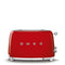 SMEG TSF01RDUS Small Appliances Glossy Red Front View