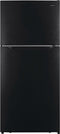 FRIGIDAIRE FFHT1814YB Top Freezer Refrigerators Black Front View