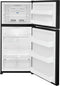 Frigidaire FFHT1835VB Top Freezer Refrigerators Black – Detail Close-up