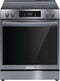 Frigidaire GCFE3060BD Freestanding Ranges Black Stainless Steel Front View