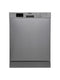 Danby DDW2400ESS Built-In Dishwashers Stainless Steel Front View