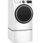 GE Appliances GFP1528SNWW Laundry Pedestals White – Side Profile