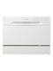 Danby DDW621WDB Built-In Dishwashers White Front View