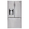 LG LRFS28XBS French Door Refrigerators Stainless Steel Front View
