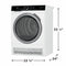 Electrolux ELFE4222AW Front Load Dryers White – Appliance Image