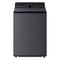 LG WT8400CB Top Load Washers Matte Black Front View