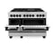 ZLINE RAZ48MB Professional Ranges Matte Black – Appliance Image