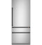 CAFE CIC36RP2VS1 Bottom Freezer Refrigerators Stainless Steel – Angle View