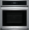 Frigidaire FCWS2727AS Single Wall Ovens Stainless Steel Front View