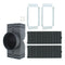 Zephyr ZRC00VL Range Hood Accessories Black Front View