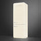 Smeg FAB38URCR Compact Refrigerators Glossy Cream – Official Product Photo