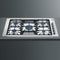 Smeg PGFU36X Gas Cooktops Satin Stainless Steel – Catalog Photo