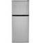 GE Appliances GPV10FSNSB Top Freezer Refrigerators Stainless Steel Front View