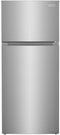 Frigidaire FRTE1622AS Top Freezer Refrigerators Stainless Steel Front View