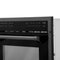 ZLINE MWO24BS Built-In Microwaves Black Stainless Steel – Lifestyle Photo