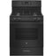 GE Appliances JGBS61DPBB Freestanding Ranges Black Front View