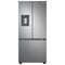 Samsung RF22A4221SR French Door Refrigerators Fingerprint Resistant Stainless Steel Front View