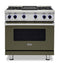 Viking VGR73624GMA Freestanding Ranges Martini Front View