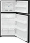 Frigidaire FFTR1835VB Top Freezer Refrigerators Black – Detail Close-up