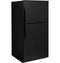 GE Appliances GTE21GTHBB Top Freezer Refrigerators Black – Appliance Image