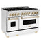 ZLINE RAZWM48G Professional Ranges Gold – Appliance Image