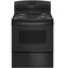 GE Appliances JB256DMBB Freestanding Ranges Black Front View
