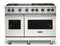 Viking VGR5486GPW Freestanding Ranges Pure White Front View
