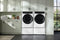Electrolux ELFW7738AW Front Load Washers White – Lifestyle Photo
