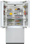 Miele KF2982VI French Door Refrigerators Panel Ready Front View