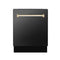 ZLINE DWVZBS24G Built-In Dishwashers Gold – Official Product Photo