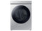 SAMSUNG DVE53BB8900T Front Load Dryers Silver Steel Front View