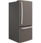 GE Appliances GDE21EMKES Bottom Freezer Refrigerators Fingerprint Resistant Slate – Official Product Photo