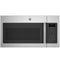 GE Appliances JVM6175SKSS Over The Range Microwaves Stainless Steel Front View