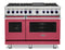 Viking VDR74826GVALP Freestanding Ranges Valentine Front View