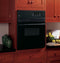 GE Appliances JRP20BJBB Single Wall Ovens Black On Black – Catalog Photo