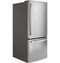 GE Appliances GBE21DYKFS Bottom Freezer Refrigerators Fingerprint Resistant Stainless – Studio Shot